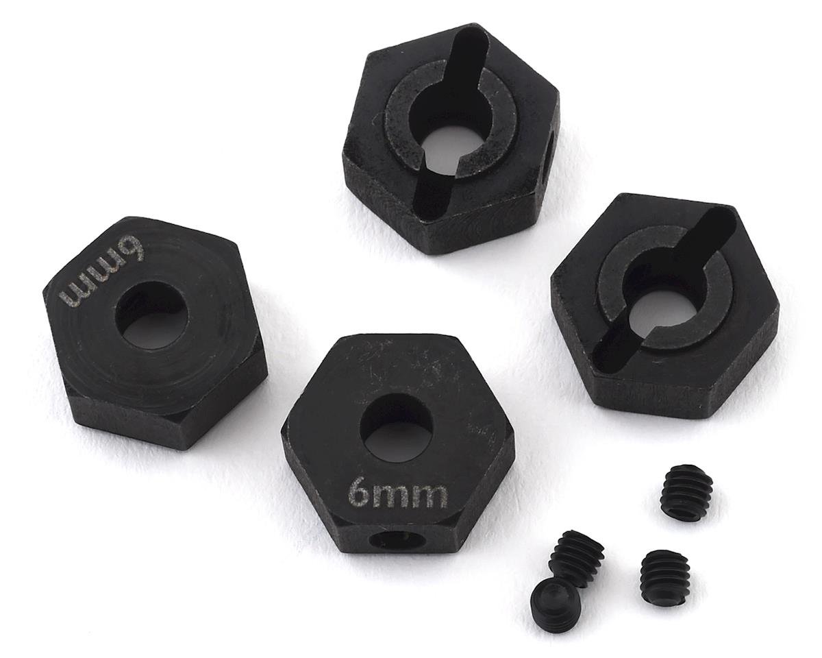 Element RC Factory Team 6mm Steel Enduro Wheel Hexes (4) (ASC42076)