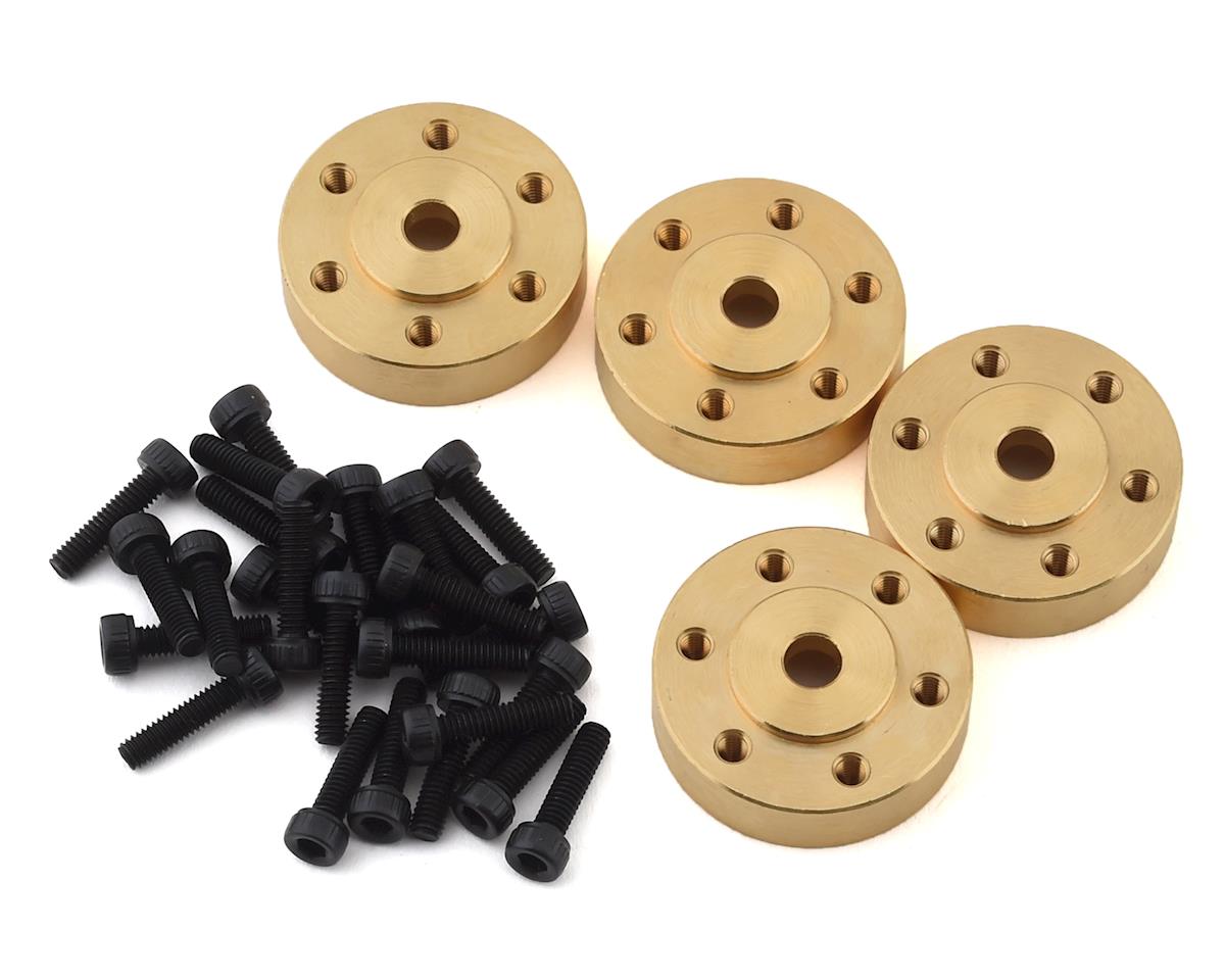 Element RC Factory Team Enduro Brass Beadlock Hex Adapters (4) (ASC42104)