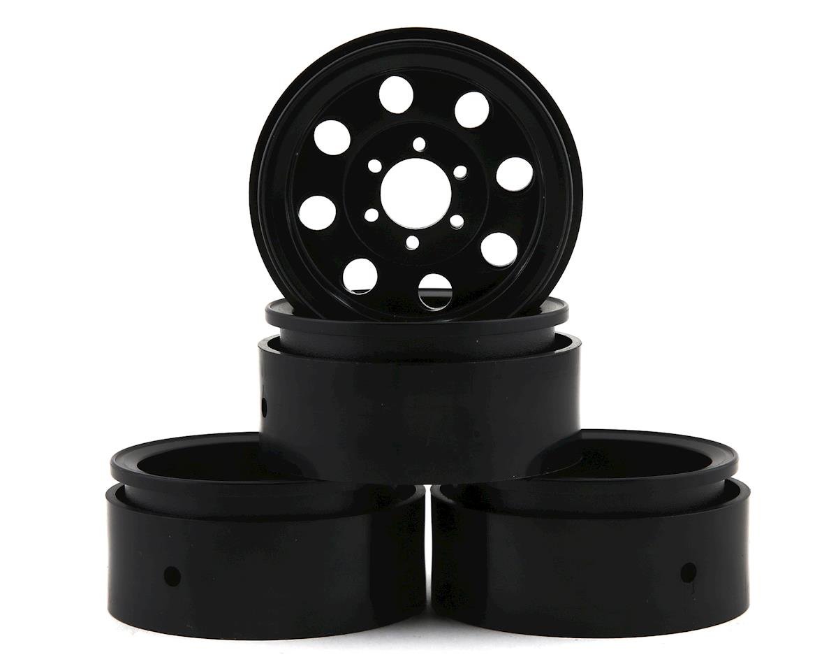 Element RC Enduro 1.9ร The Ocho Beadlock Crawler Wheels (Black) (4) (ASC42109)