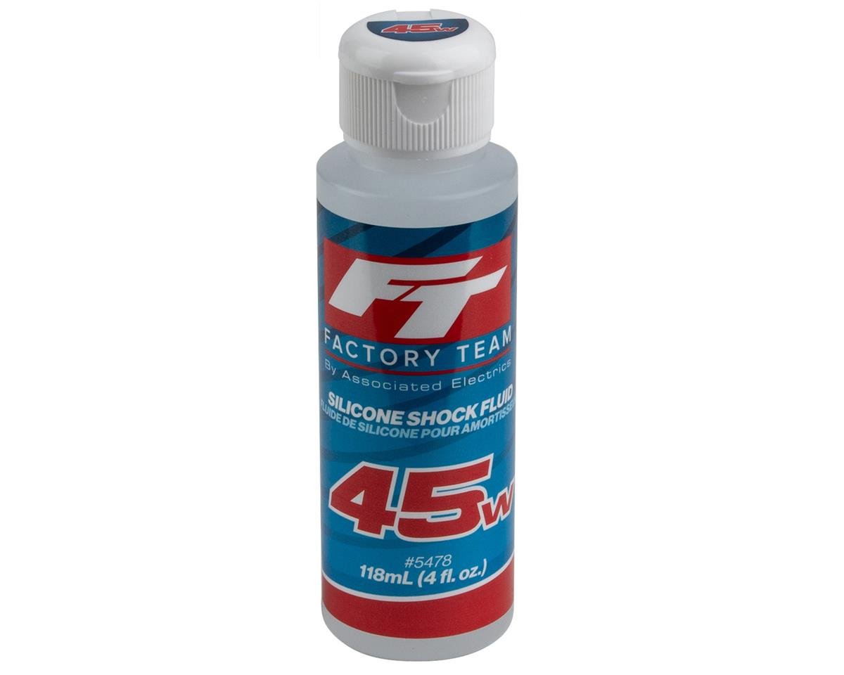 Team Associated Factory Team Silicone Shock Oil (4oz) (45wt) (ASC5478)