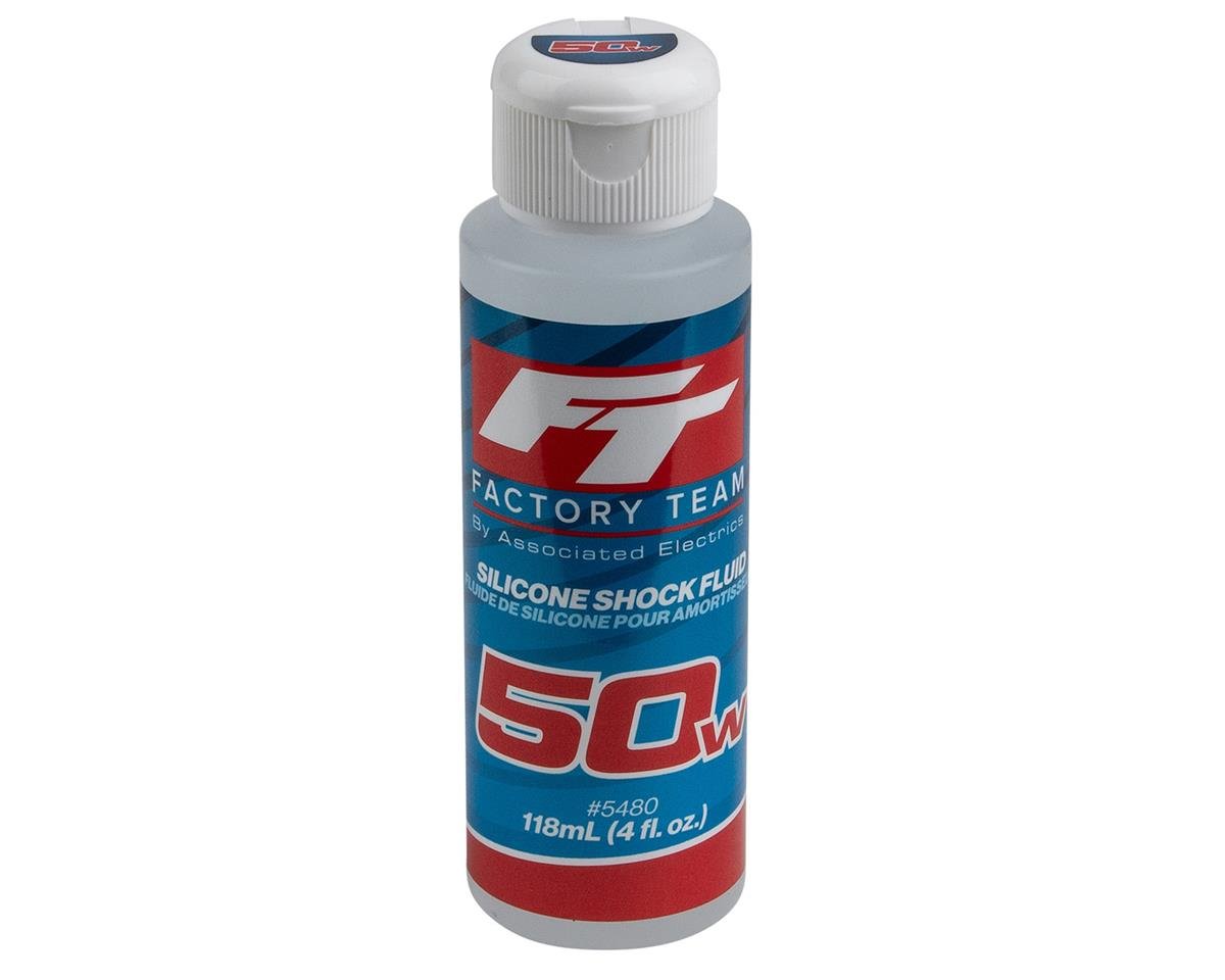 Team Associated Factory Team Silicone Shock Oil (4oz) (50wt) (ASC5480)