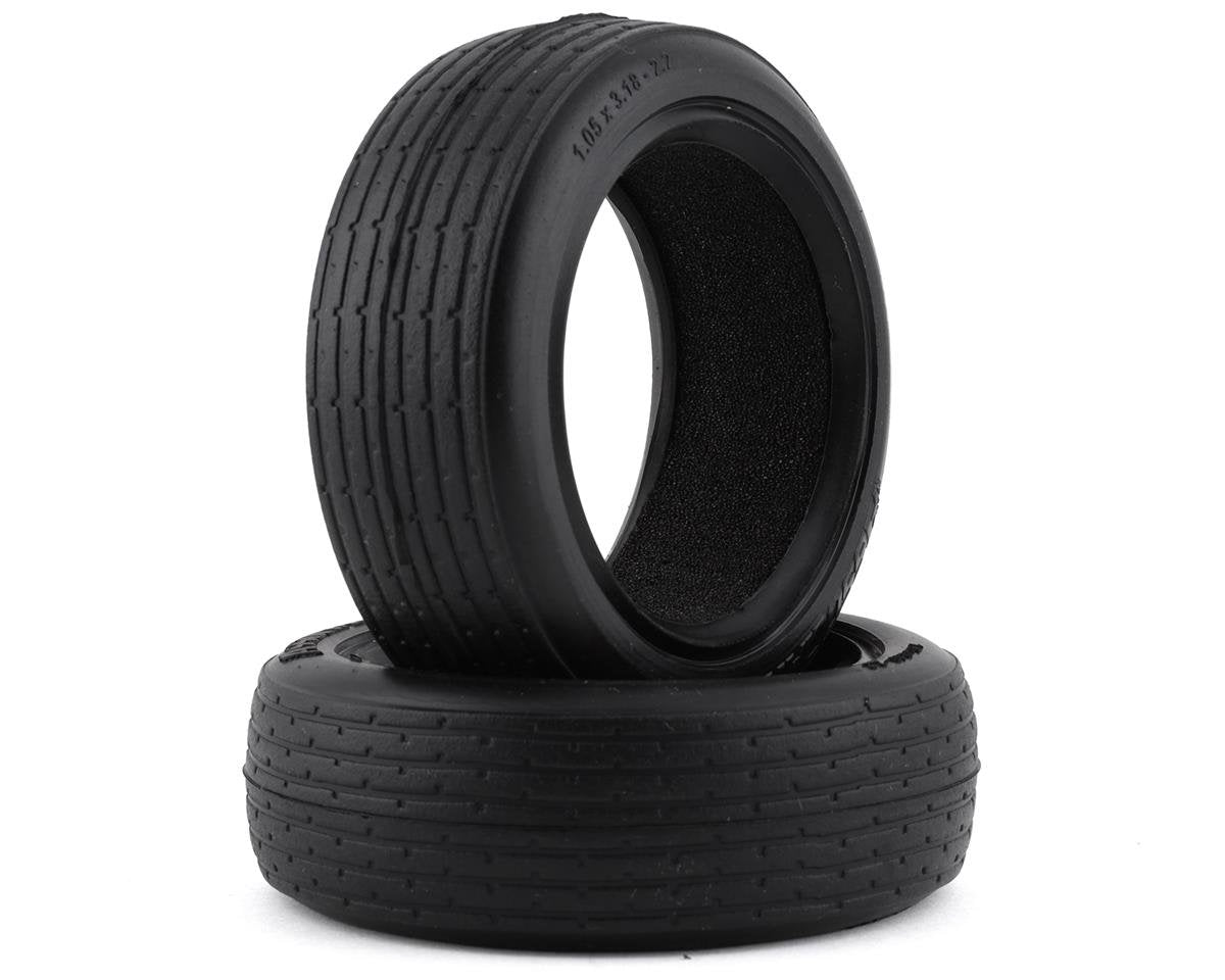 Team Associated DR10 Front Drag Tires (2) (ASC71075)