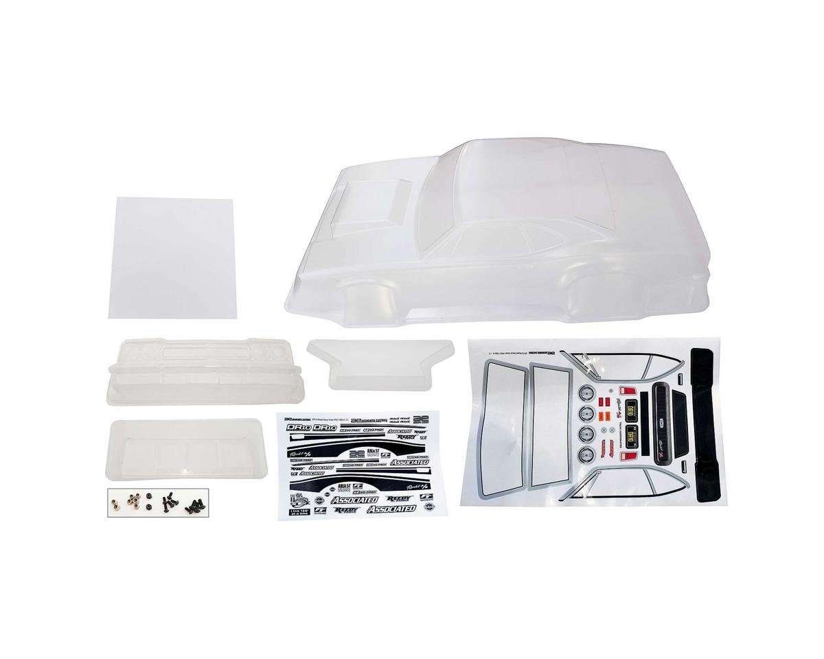Team Associated DR10 Reakt Drag Race Body (Clear) (ASC71082)