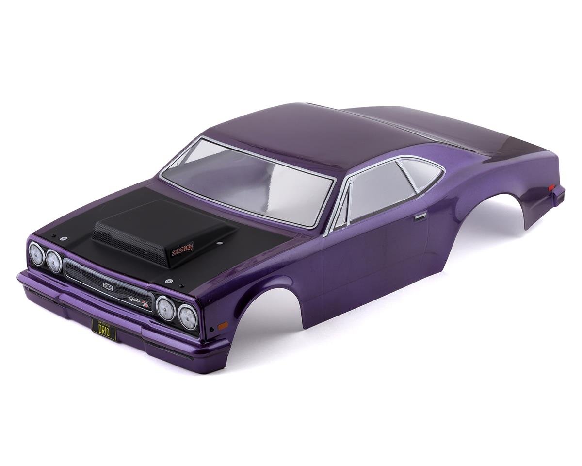 Team Associated DR10 Reakt Drag Body (Purple) (ASC71085)