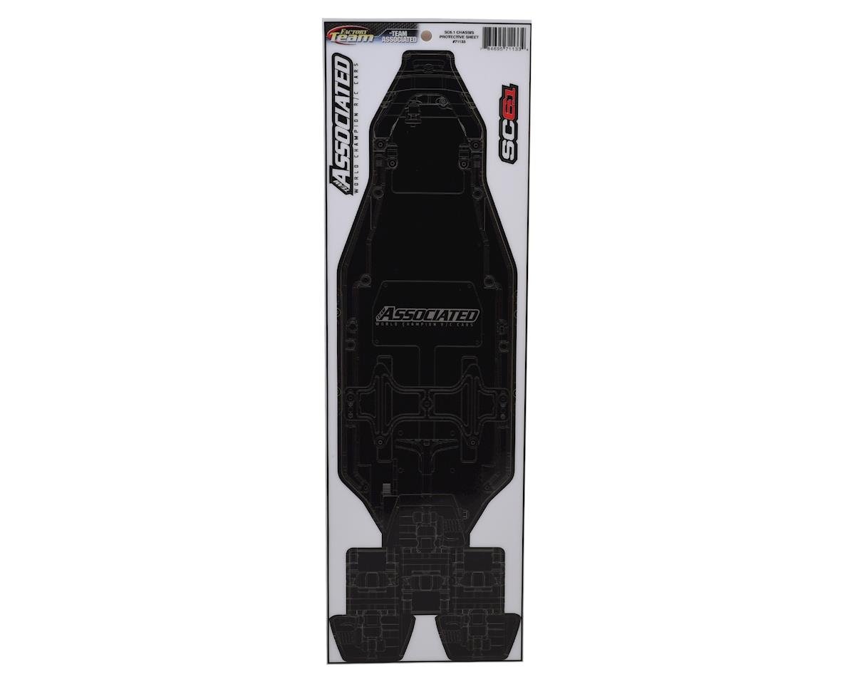 Team Associated SC6.1 Factory Team Precut Chassis Protective Sheet (ASC71133)