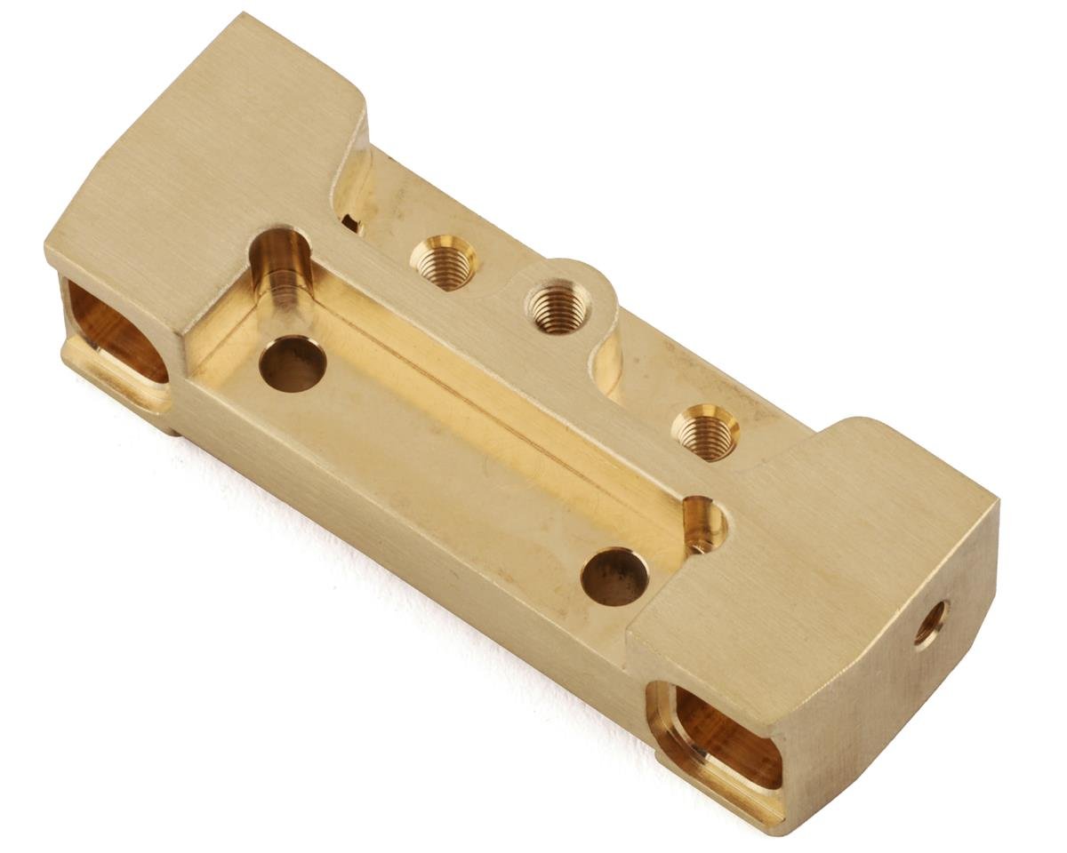 Team Associated DR10M Factory Team Brass Arm "D" Mount (50g) (ASC72091)