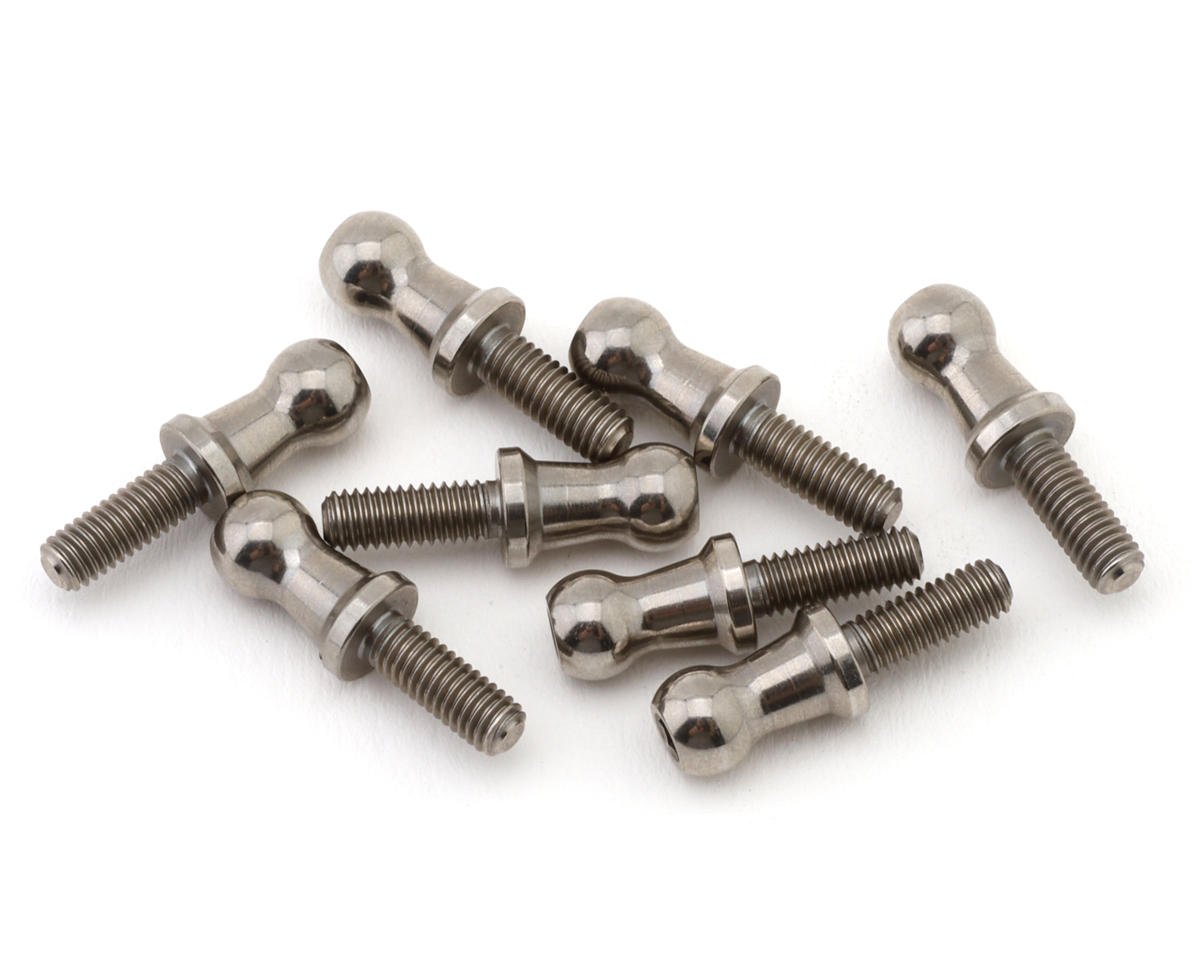 Team Associated DC10 Shock Mount Ball Studs (8) (ASC72232)