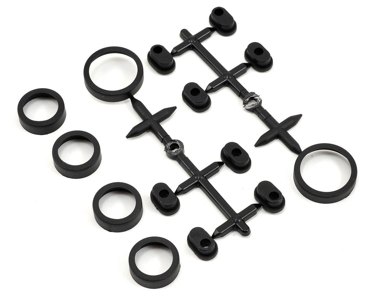 Team Associated RC8 B3 Factory Team Aluminum Rear Hub Inserts (2) (ASC81078)