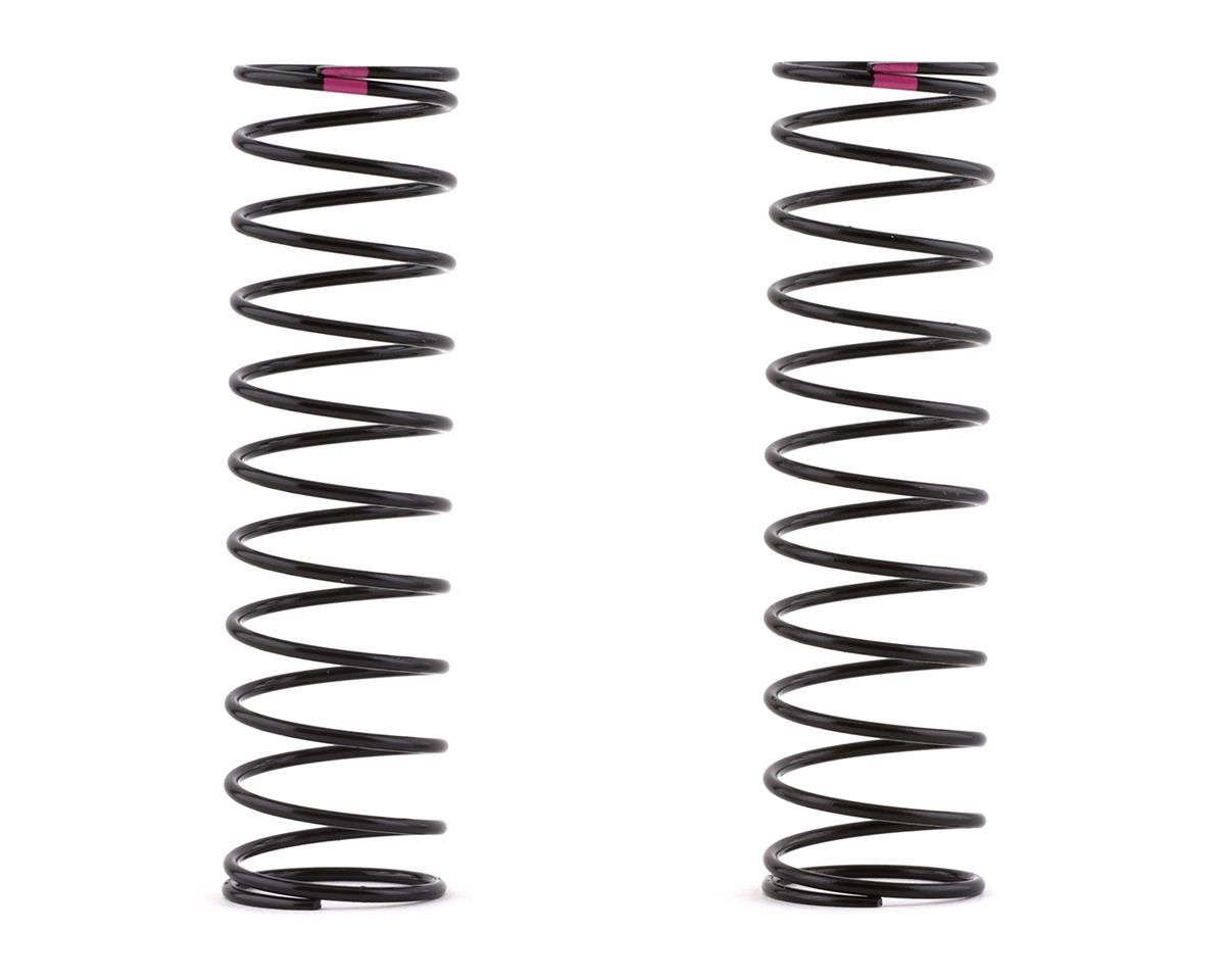 Team Associated RC8B Rear V2 Shock Spring Set (Pink - 3.7lb/in) (2) (ASC81233)