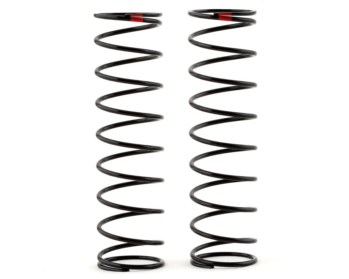 Team Associated RC8T4 Rear V2 Shock Spring Set (Red - 4.7lb/in) (2) (ASC81237)