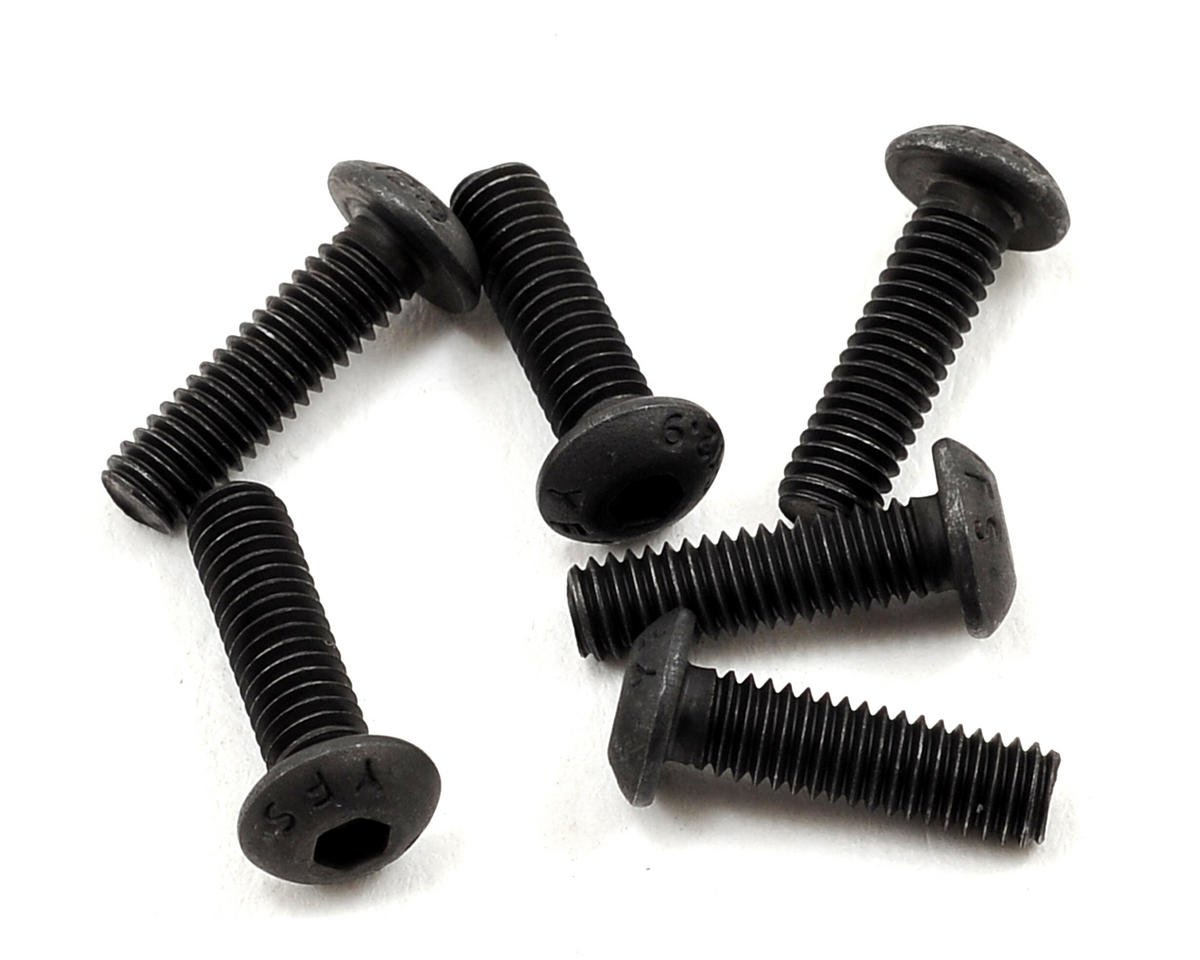 Team Associated 4x14mm Button Head Hex Screw (6) (ASC81260)