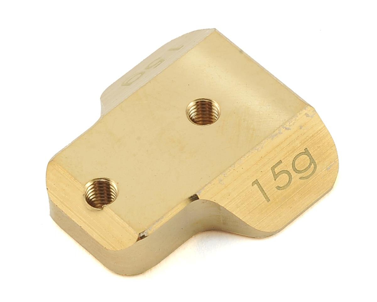 Team Associated RC8B3 Factory Team Brass Chassis Weight (15g) (ASC81405)
