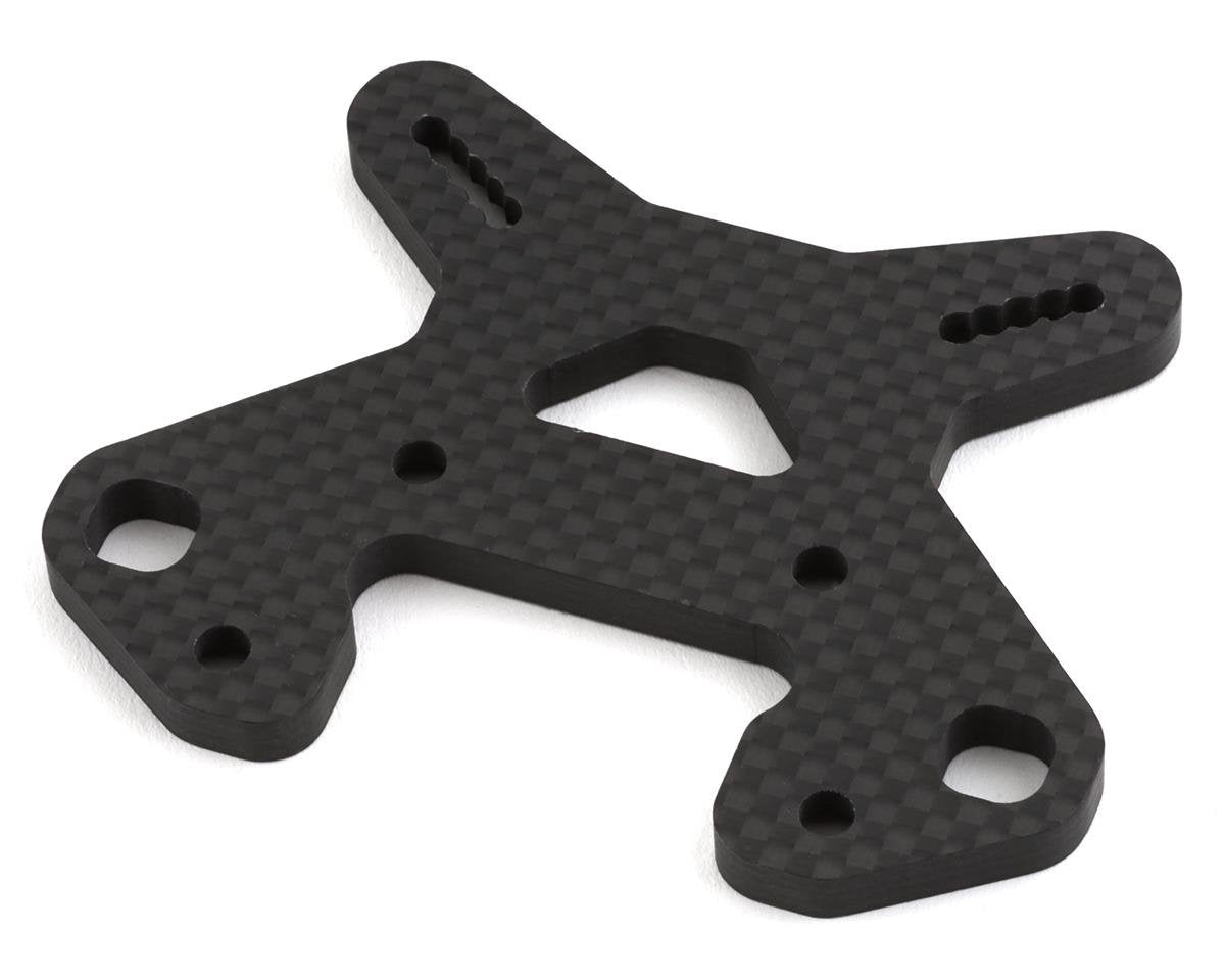 Team Associated RC8B4 Factory Team Carbon Front Shock Tower (ASC81503)