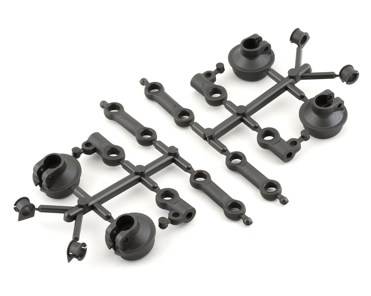 Team Associated RC8B4 Spring Cups & Shock Rod Ends (ASC81512)