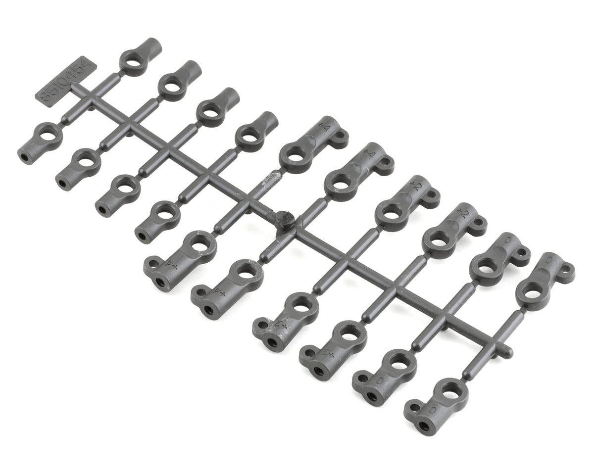 Team Associated RC8B4 Anti-Roll Bar Rod & Shock Ends (ASC81621)