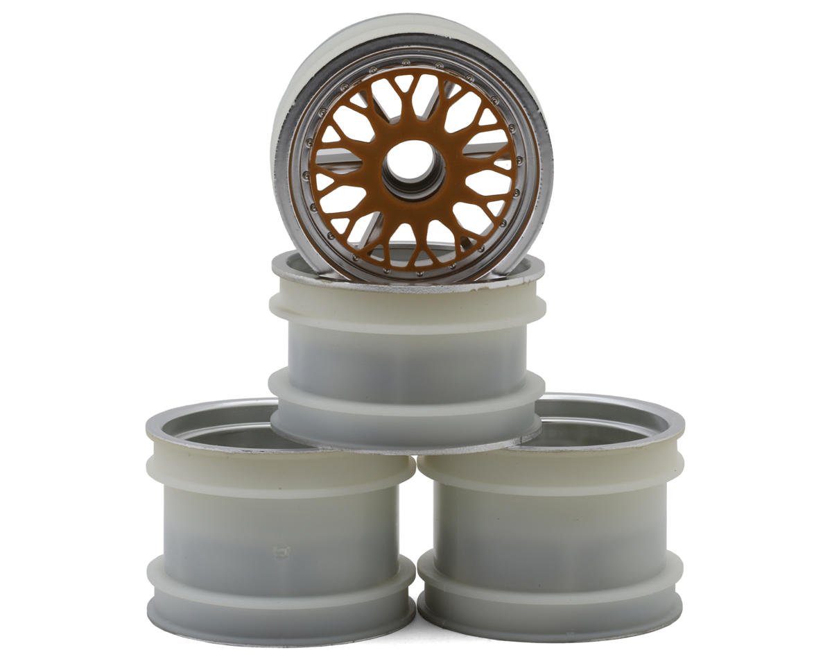 Team Associated RC10DS Front & Rear Wheels (4) (ASC8827)