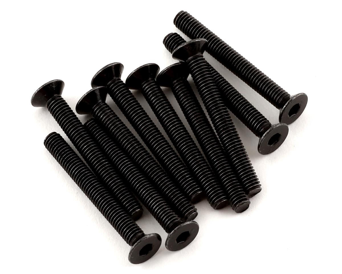 Team Associated 3x25mm Flat Head Screws (10) (ASC89243)