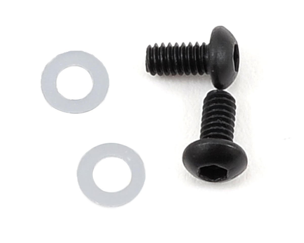 Team Associated 12mm V2 Shock Cap Bleeder Screw & Gasket Set (ASC91492)