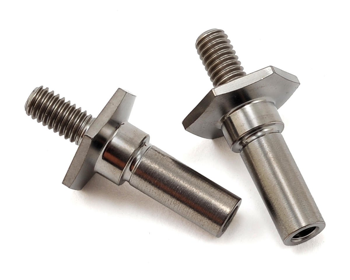 Team Associated B6 Titanium Front Axles (ASC91683)