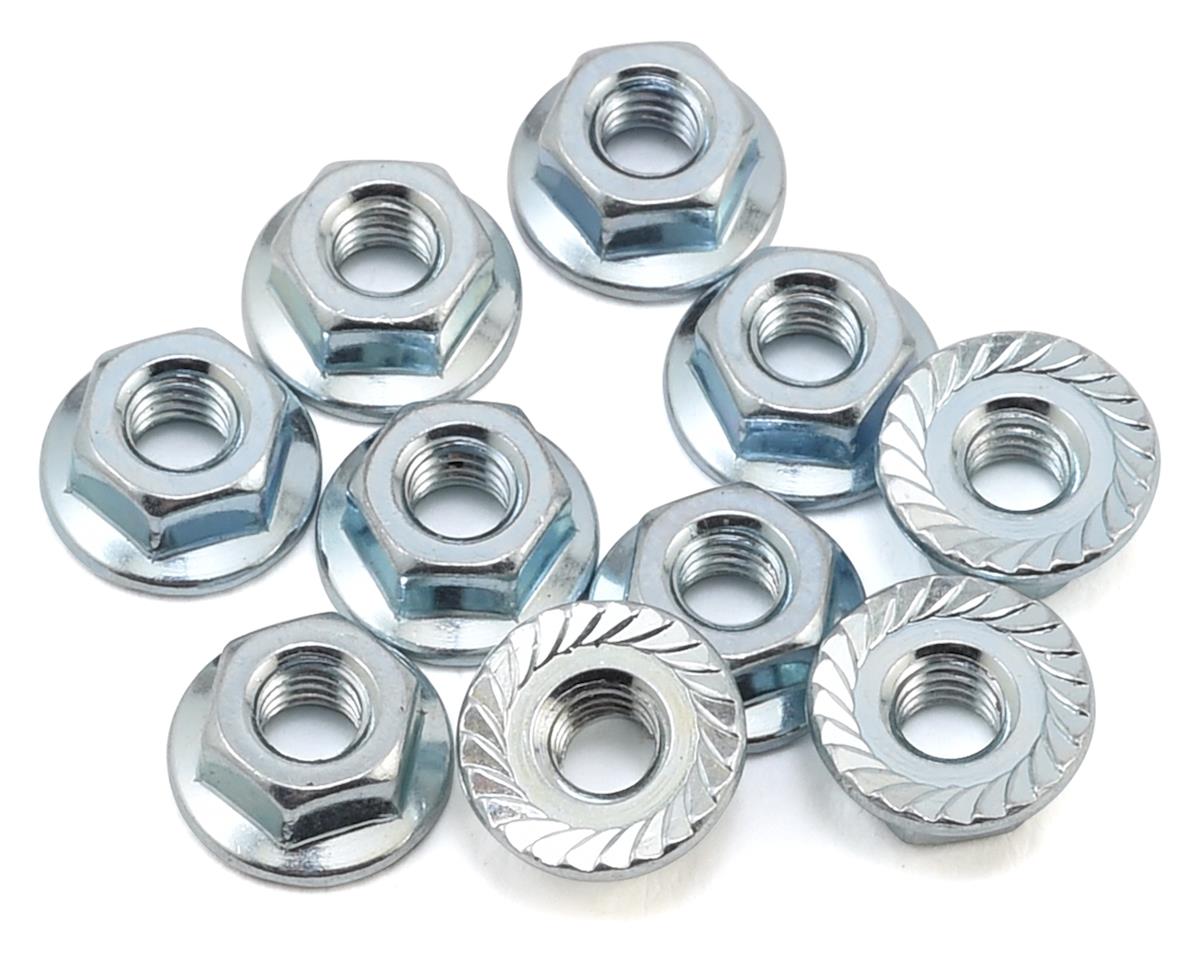 Team Associated M4 Serrated Wheel Nuts (10) (ASC91826)