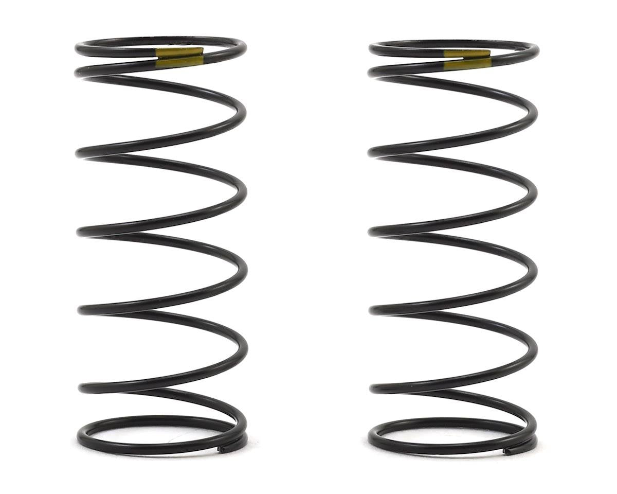 Team Associated 12mm Front Shock Spring (2) (Yellow/4.30lbs) (44mm Long) (ASC91834)