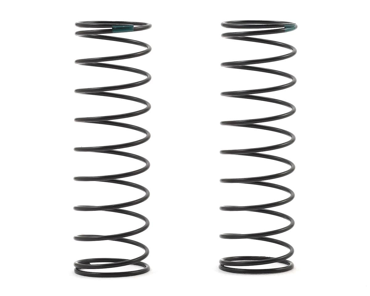 Team Associated 12mm Rear Shock Spring (2) (Green/1.80lbs) (61mm Long) (ASC91837)