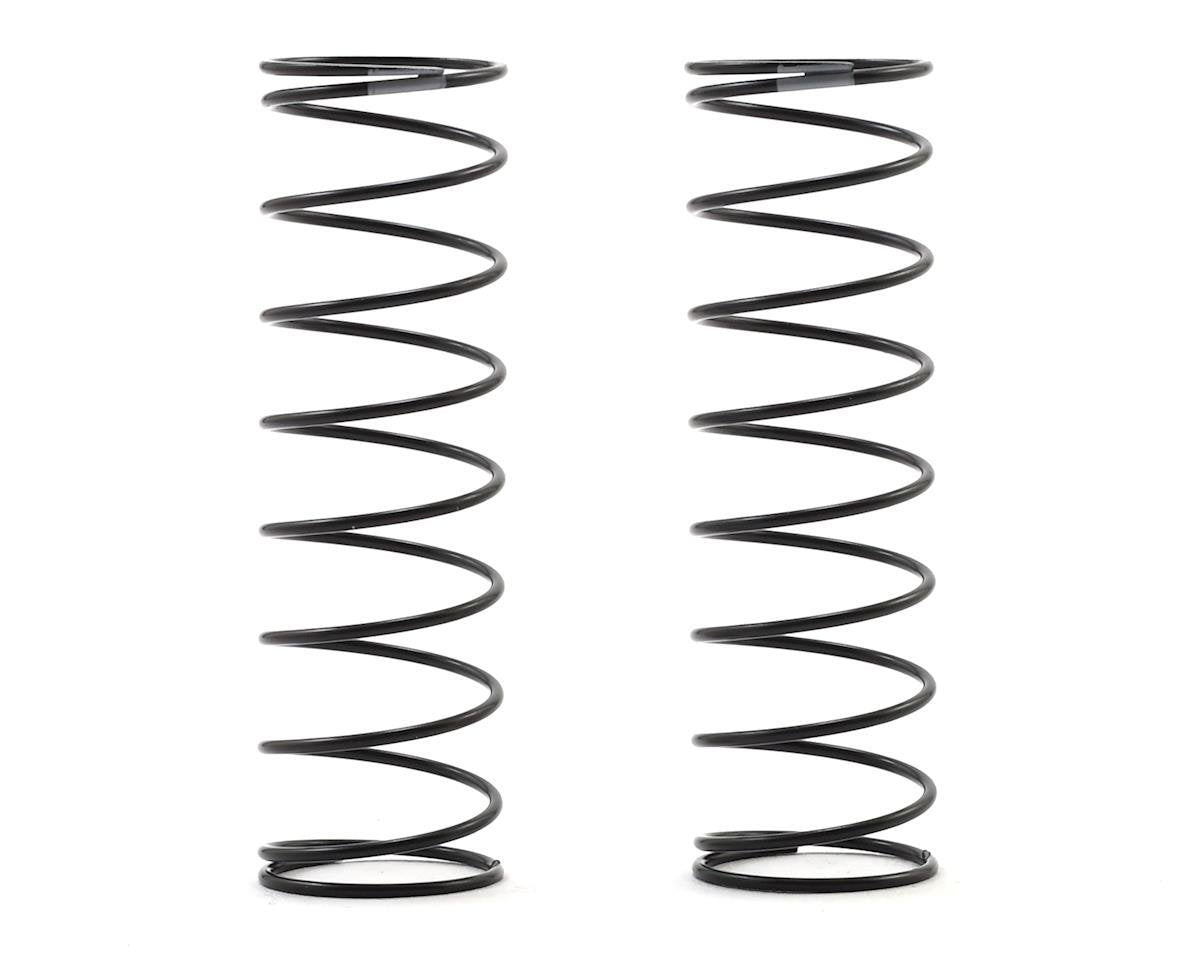 Team Associated 12mm Rear Shock Spring (2) (Gray/2.0lbs) (61mm Long) (ASC91839)