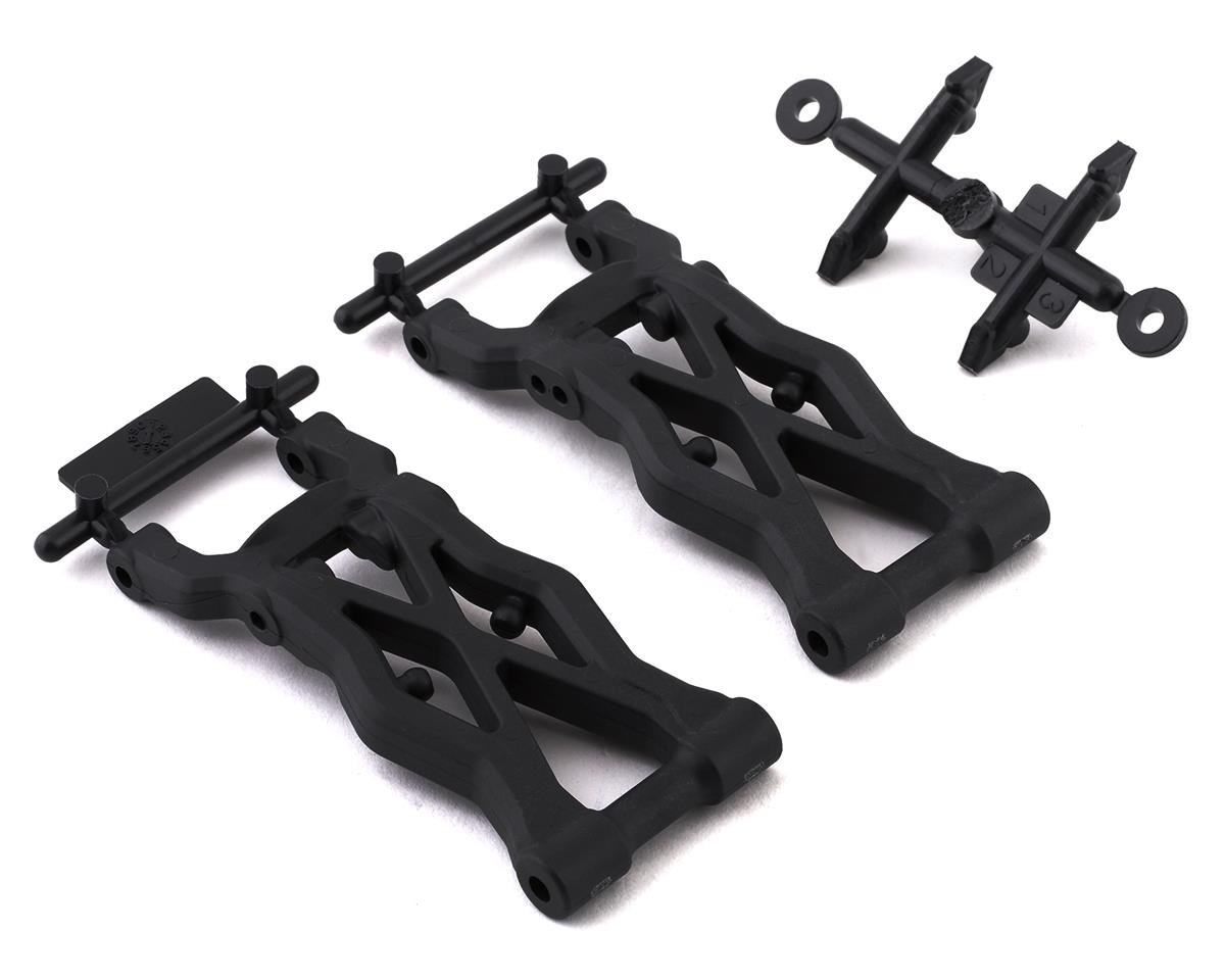 Team Associated RC10B6.2 Factory Team Carbon 73mm Rear Suspension Arms (ASC91873)