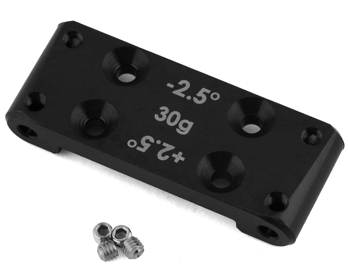 Team Associated RC10B6/RC10T6 Factory Team Steel Bulkhead (Black) (ASC91898)