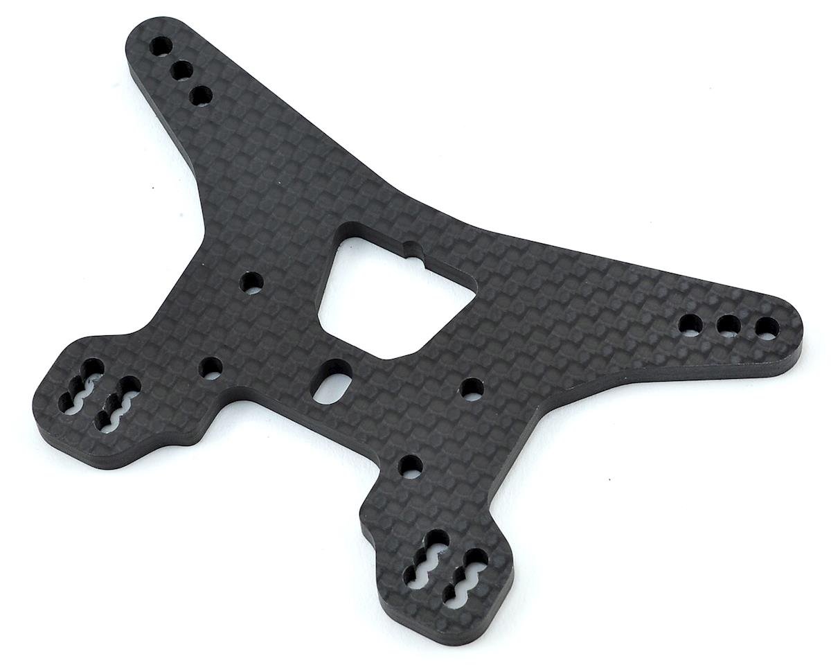 Team Associated B64 Carbon Fiber Rear Shock Tower (Long) (ASC92013)
