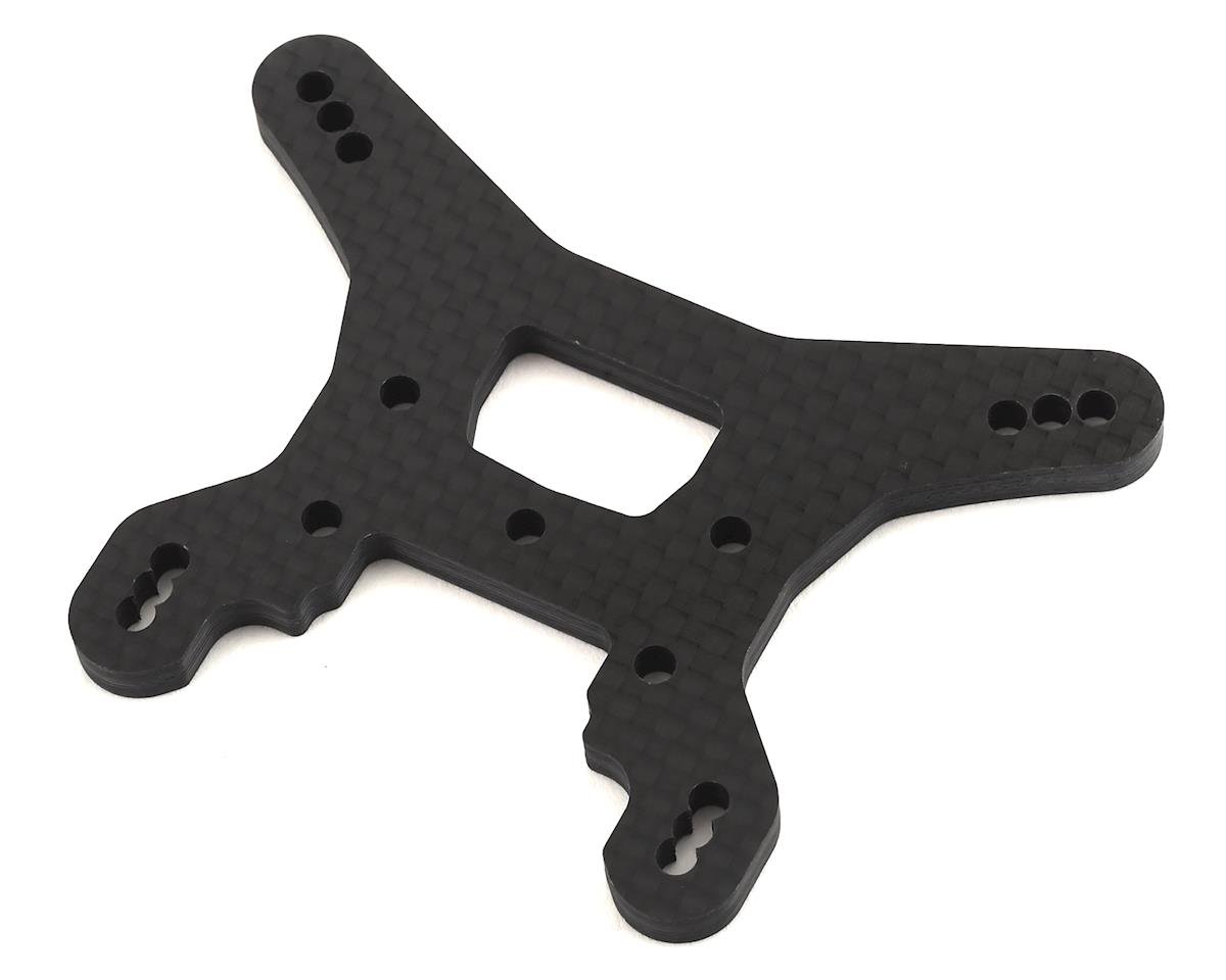 Team Associated RC10B74 Carbon Fiber Rear Shock Tower (ASC92156)
