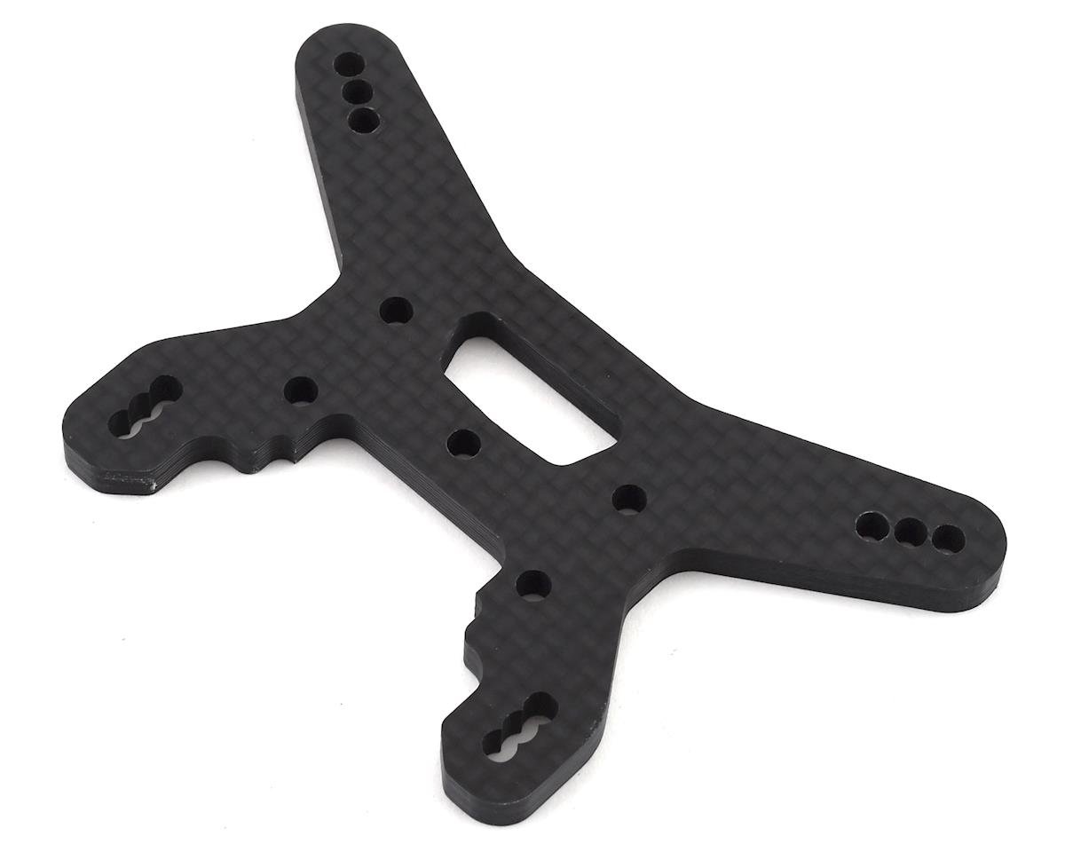 Team Associated RC10B74.1 27.5mm Carbon Fiber Rear Shock Tower (ASC92266)