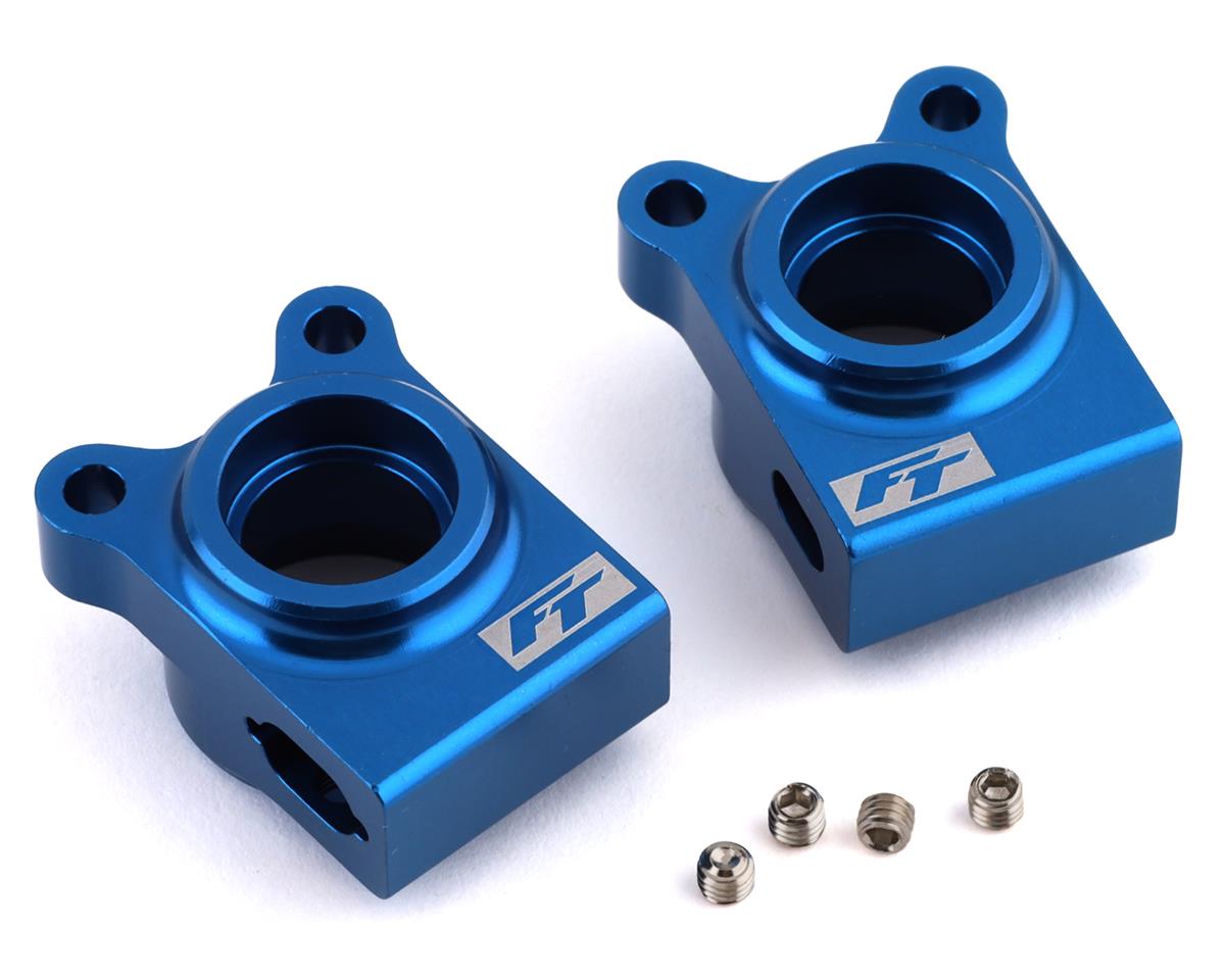 Team Associated RC10B74.1 Factory Team Aluminum Rear Hubs (Blue) (ASC92270)