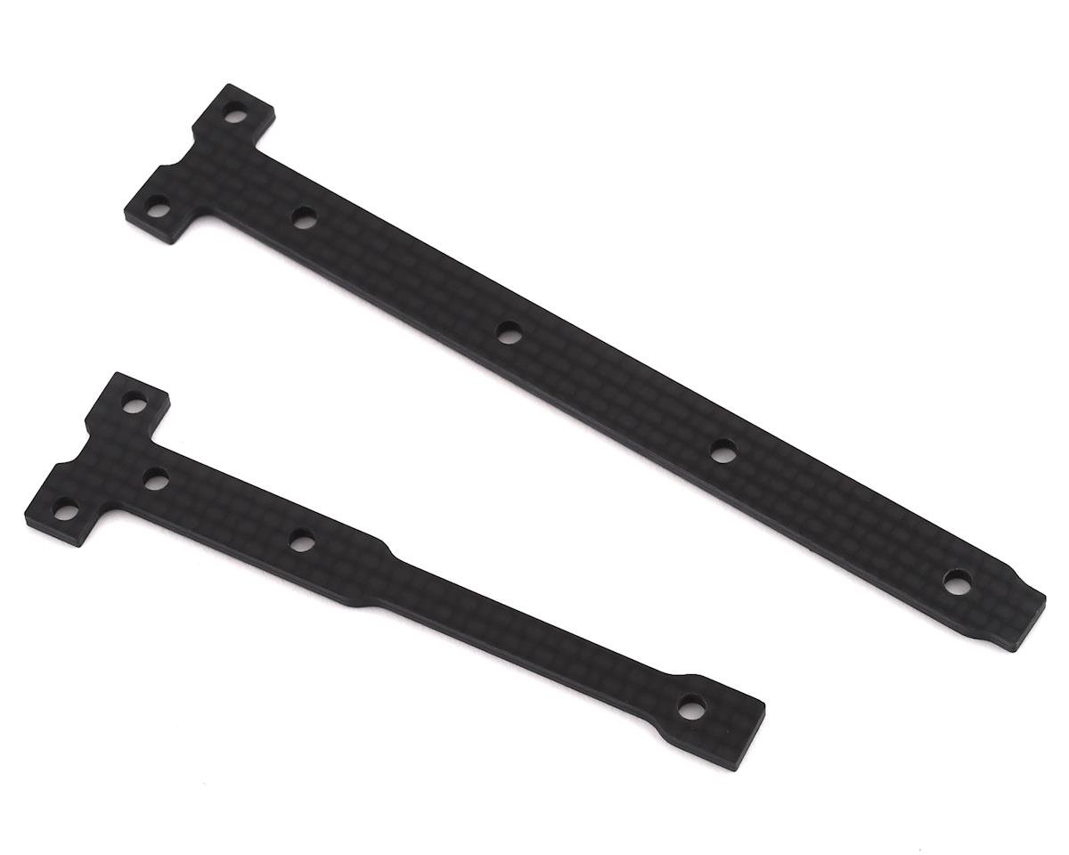 Team Associated B74.1 Factory Team 2.0mm Carbon Chassis Brace Support Set (ASC92284)