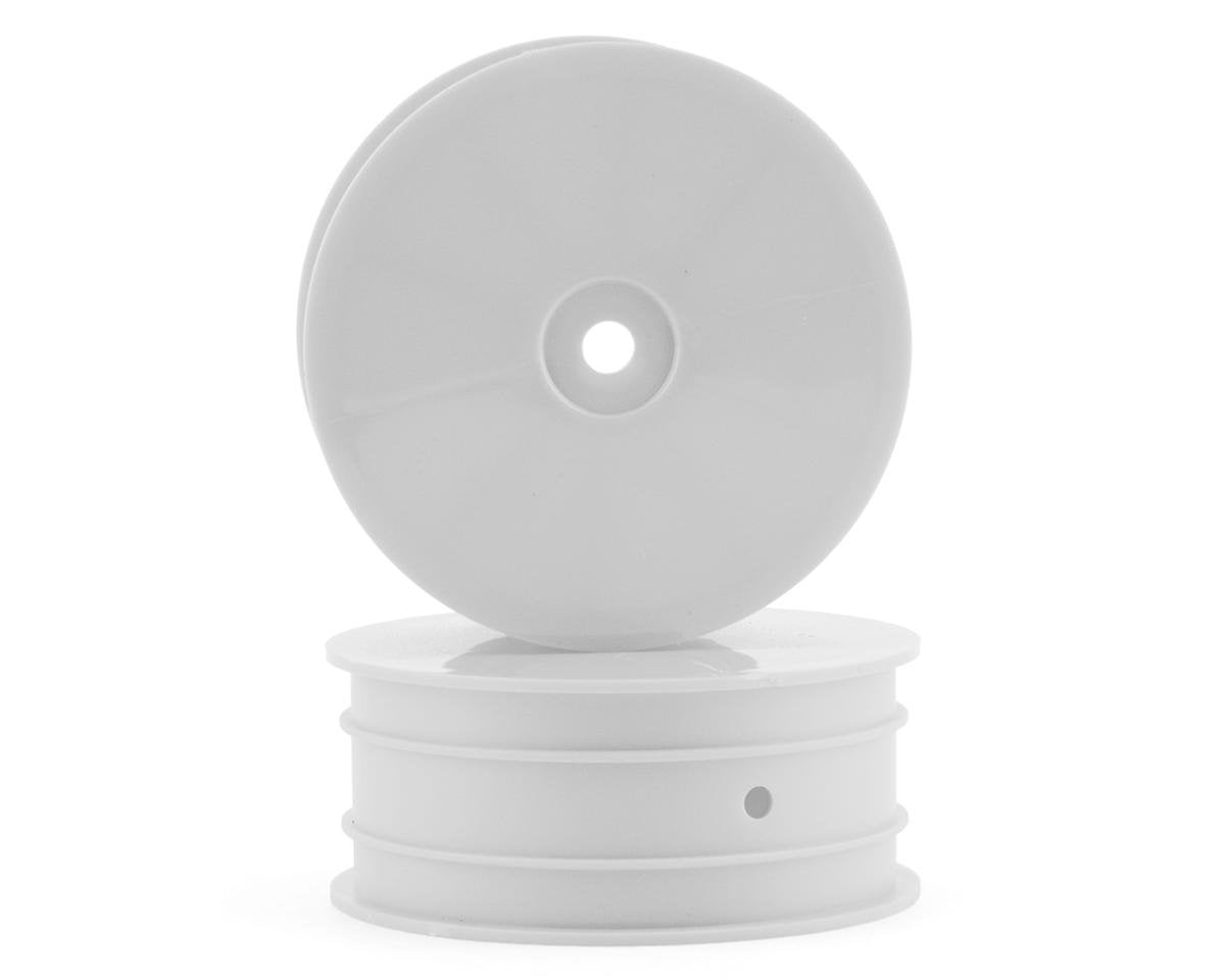 Team Associated 12mm Hex 2.2 4WD Front +1.5mm Buggy Wheels (2) (B74) (White) (ASC92362)