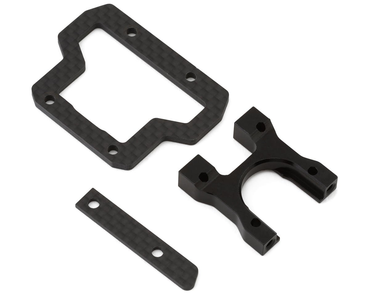 Team Associated RC10B74.2 Decoupled Slipper Center Bulkhead & Brace Set (ASC92378)