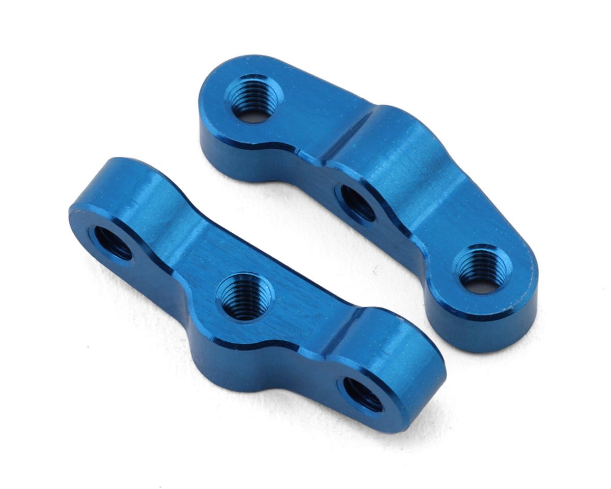 Team Associated RC10B7 Aluminum Hub Link Mounts (+1mm) (ASC92441)