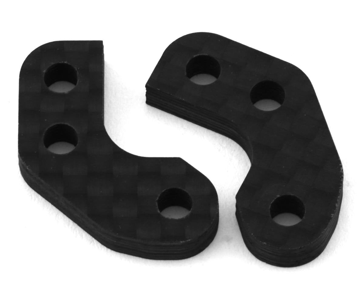 Team Associated RC10B7 Factory Team Caster Block Link Mounts (-1mm) (2) (ASC92468)