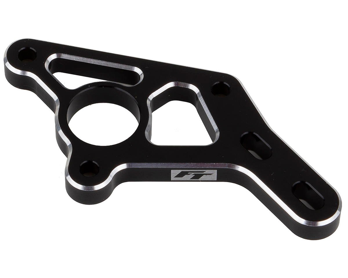 Team Associated RC10B7/B7D Factory Team Lightweight Aluminum Motor Mount (Black) (ASC92476)