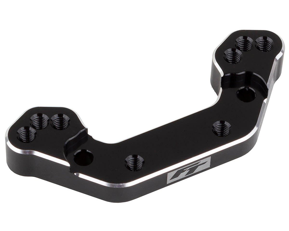 Team Associated RC10B7/B7D Factory Team Aluminum +2mm Ballstud Mount (Black) (ASC92478)