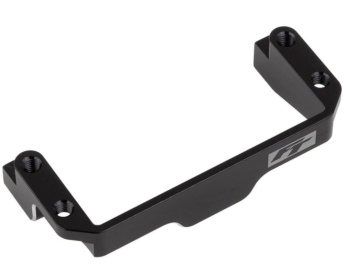 Team Associated RC10B7/B7D Factory Team Aluminum One-Piece Servo Mount (Black) (ASC92480)