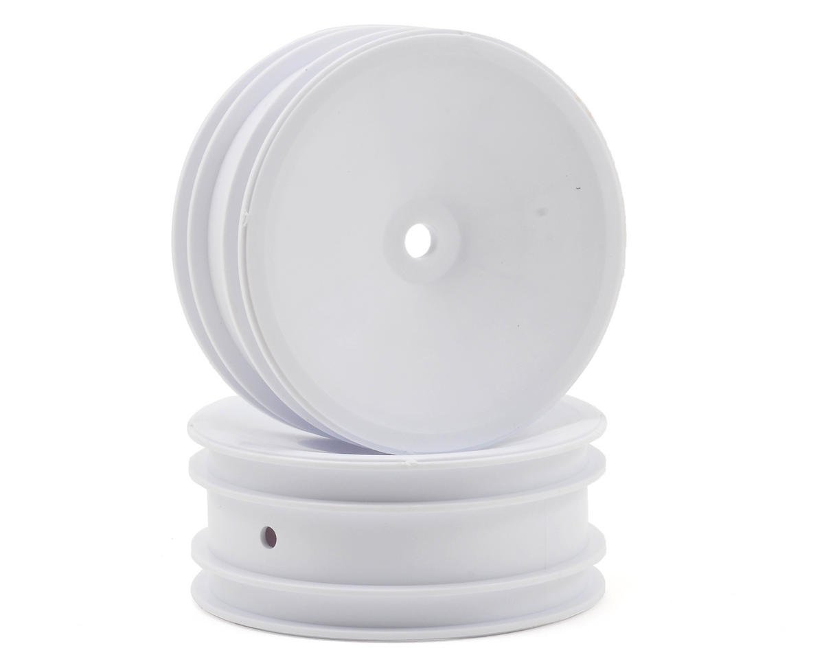 Team Associated 12mm Hex 2.2 Front Buggy Wheels (2) (White) (ASC9690)