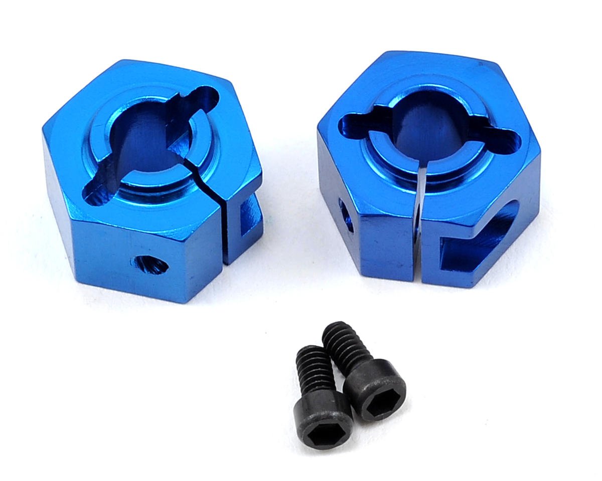 Team Associated Aluminum Clamping Wheel Hex 12mm Rear SC10 (2) (ASC9892)