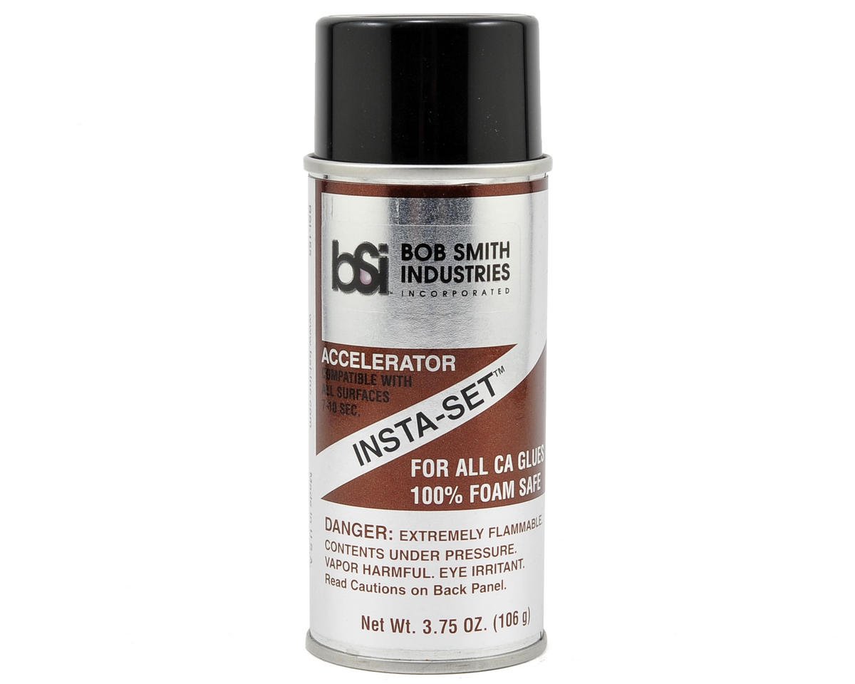 Bob Smith Industries INSTA-SET Foam Safe Accelerator Aerosol Spray (3.75oz) (BSI155)