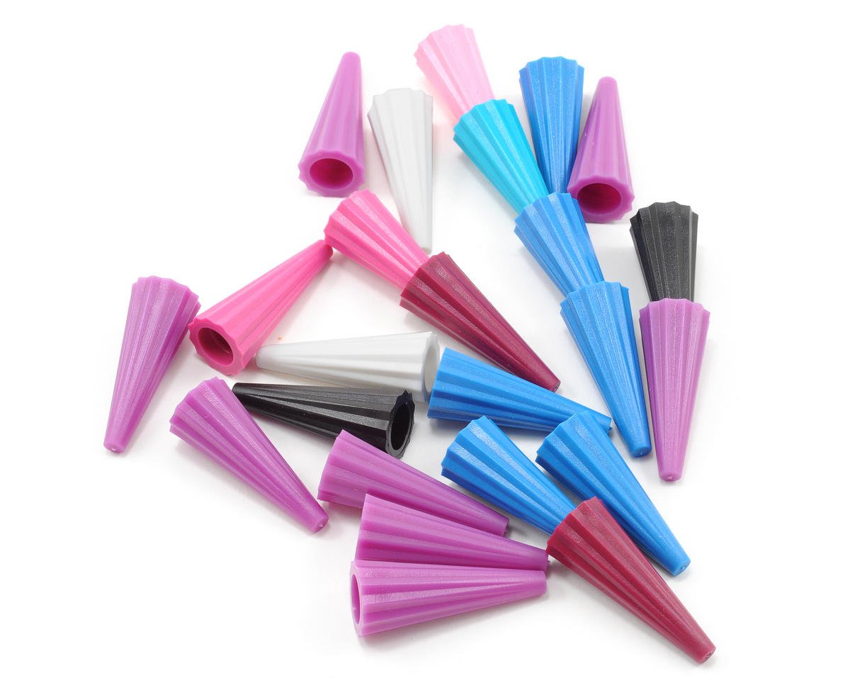 Bob Smith Industries Extra CA Bottle Caps Assorted Colors (30) (BSI313)