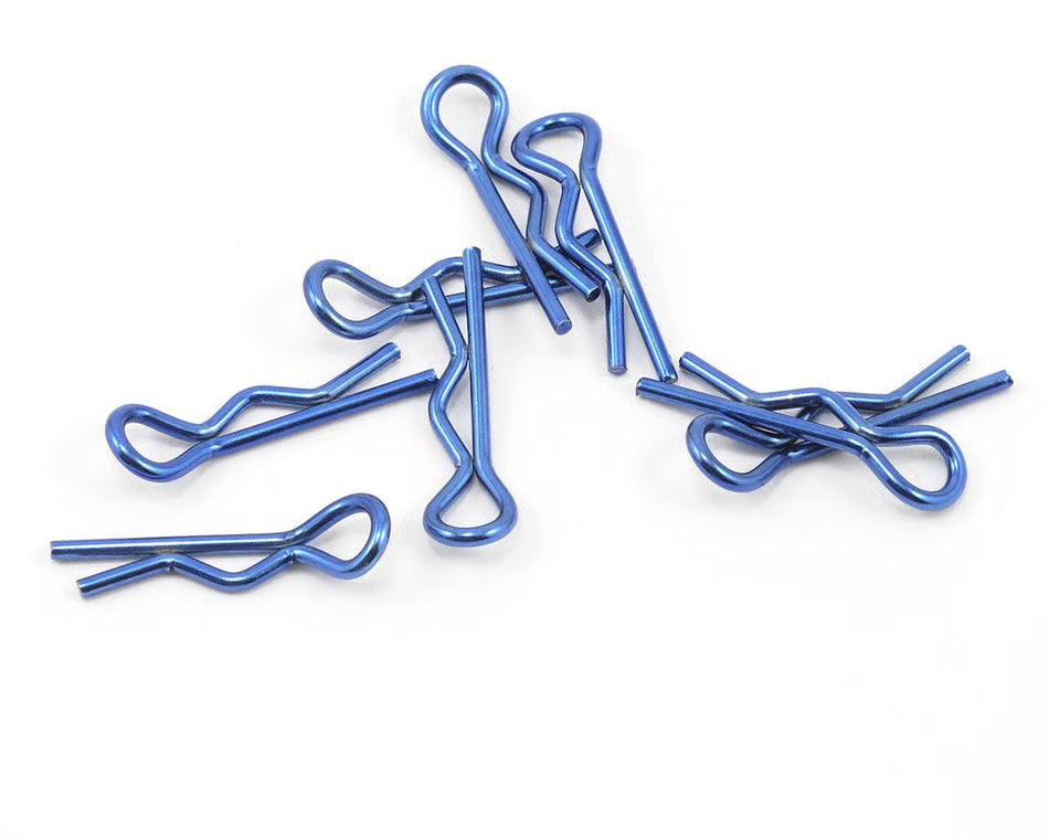 CORE-RC - 1/10 Scale Small Body Clip (Metallic Blue) (CRC-CR068)