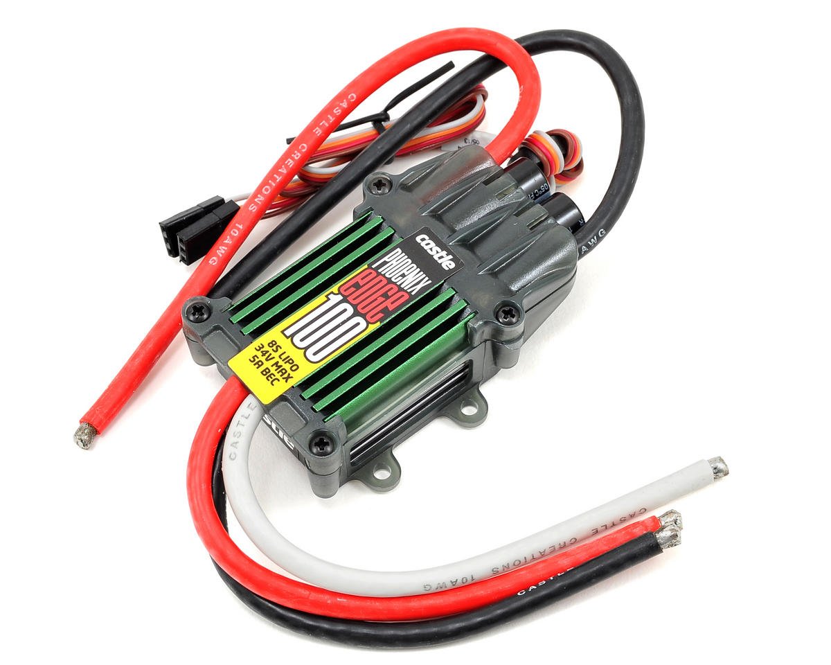 Castle Creations Phoenix Edge 100 32V 100-Amp ESC w/5-Amp BEC (CSE010-0100-00)