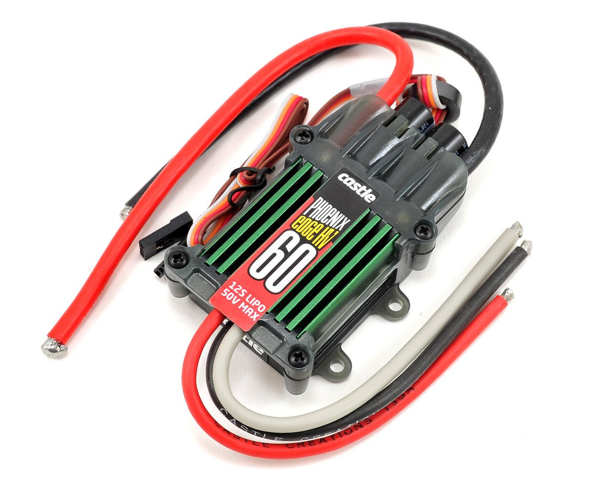 Castle Creations Phoenix Edge 60HV 50V 60-Amp ESC (CSE010-0106-00)