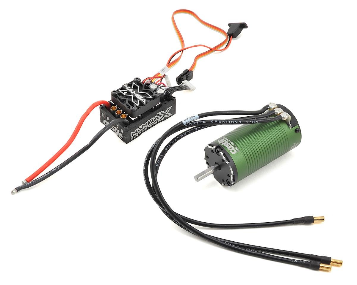 Castle Creations Mamba X SCT 1/10 Brushless Combo w/1415 Sensored Motor (CSE010-0160-01)