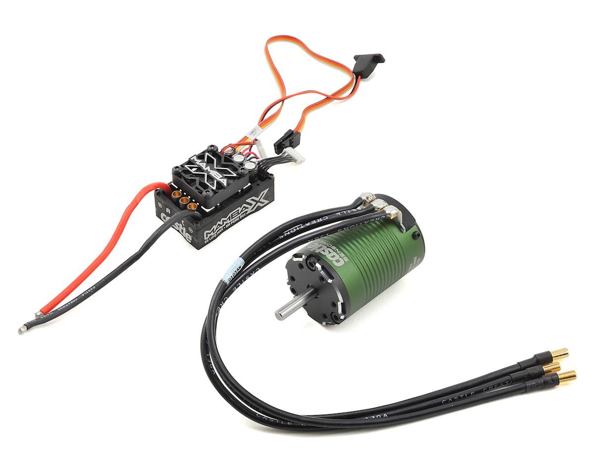 Castle Creations Mamba X SCT 1/10 Brushless Combo w/1410 Sensored Motor (CSE010-0161-01)